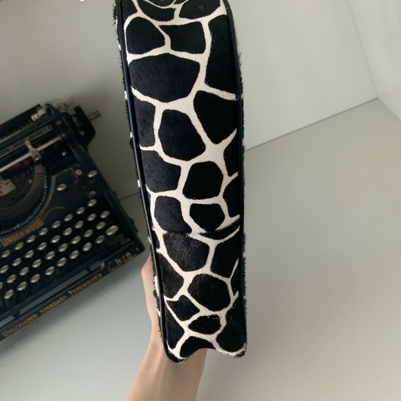 MICHAEL KORS Piper Small Animal Print Calf Hair Shoulder Bag Purse BRAND NEW - Picture 10 of 16